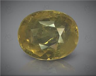 Yellow Sapphire Unheated & Untreated Natural Certified  6.60 CTS ( 92833 )